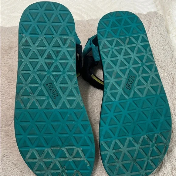 Teva Colorblock Strappy Sandals Men’s 9 Women’s 11 | Outdoor Hiking Water Shoes - Picture 8 of 10